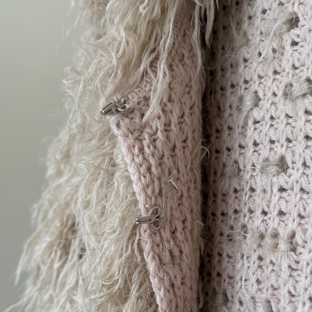 Free People Faithfully Shaggy Cardigan - Picture 3 of 6